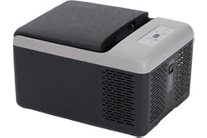 Alpicool C9PT 9L Kühlbox 12v Mini Kühlschrank Elektrische Kompressor Auto kühlschrank Camping Gefrierbox Klein Tragbare für Auto (schwarz)