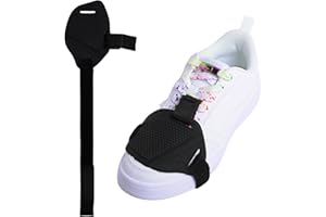 FANXAOLNES Motorrad Schuhschutz mit Verstellbarem Elastischem Band, Rutschfester Gear Shifter Schaltschutz Pad aus Gummi, Schutz für Schuhe und Stiefel, Wetterbeständig und Langlebig, motorrad schuhschutz