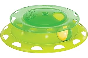 CATSTAGES Petstages Catnip Chaser - gioco interattivo per gatti con pista e pallina