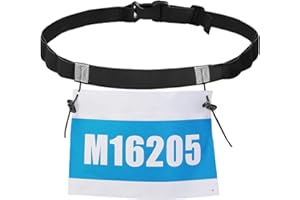 TRIWONDER Unisex Os1520 pas do biegania (1 szt.), Czarny, rozmiar uniwersalny