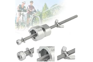 Favengo Herramienta para Desmontar Núcleo Bicicleta Llave para Desmontar Buje Extractor de Nucleo Bicicleta Quitar Buje Bicicleta Mantenimiento Nucleo para Quitar Núcleo Cassette Shimano, Acero