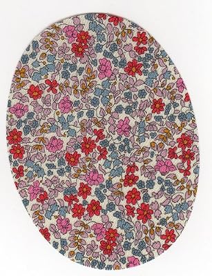 Liberty Art Fabric 2 Renforts coude genou Thermocollant Véritable LIBERTY ® Emilia's Flowers B