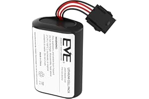 XCELPLUS Visonic - Batería para MCS-740 y pegatinas para ventana para sirena PowerMax (1 unidad de 4,0 Ah)