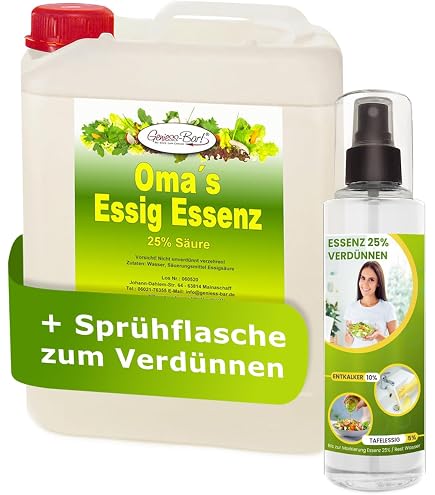 Surig Essig Essenz Hell Das Original Für Die Gute Küche 1000ml