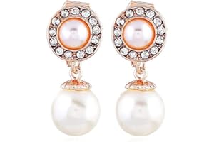 BONGLES 1 Par Sin Perforar Sin Agujero Del Clip Del Oído Del Partido Del Regalo De Oro Pendientes Hermosa Joyería Para Las Mujeres