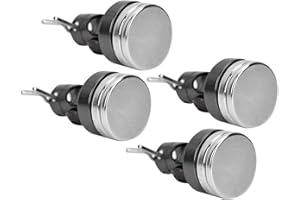 FOLOSAFENAR Design ergonomico magnetico per auto SCX10 4WD HSP 1/10 RC(black) 1/10 scale rc accessories rc magnetic 4 stück Servos et pièces