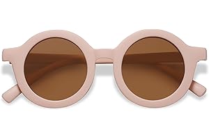 SOJOS Simpatici occhiali da sole rotondi per bambini Girls Boys Protezione UV400 SK5606