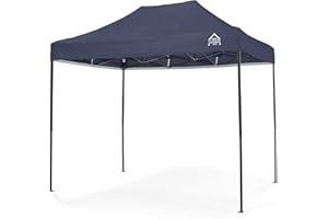 All Seasons Gazebos | 3x2m Pop Up Gazebo con pacchetto accessori | Resistente, completamente impermeabili e di alta qualità (Blu Navy)