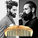 Sir Reginalds Beard Comb Hand Made- Engraved- Beautifully Crafted- Sandalwood