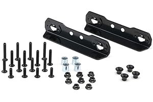 SW-Motech KFT.00.152.22800/B PRO Seitenträger Adapter-Kit für Givi Trekker Dolomiti, Schwarz, Größe 1