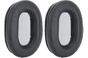 AMONIDA Öronkudde för Sony MDR-1ABT, MDR-1RBT, Bomull | Slitstarkt material, Förbättrar basprestanda, Kompakt design, Lätt at