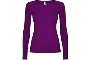 ROLY Camiseta Manga Larga Mujer Extreme 1218, Camiseta Mujer 100% algodón, Camisetas Manga Larga Mujer, Camiseta termica Mujer, Camiseta Mujer Manga Larga, Camiseta Blanca Mujer, Camiseta Interior