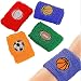 Produktbild German Trendseller® - 12 x Sport Schweißband 6 cm  Fußball , Basketball ... Verschiedene Farben und Sport - Motive