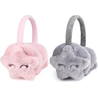 BOTCAM Inverno Caldo Ricamo Paraorecchie Copertura Peluche Paraorecchie Per Bambini Carino - 5