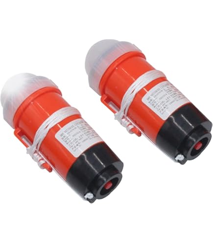 thumbnail image 2 of 2pcs Boat Flares, 7.48in Compact Plastic Marine Emergency Signal 2 of 14