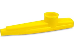 CASCHA Kazoo Yellow, made of durable material: plastic, effect instrument for joyful music-making