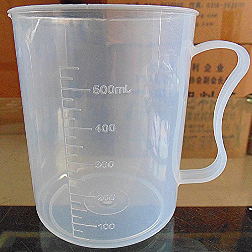 Merssavo Messbecher Werkzeug Transparente Kunststoff 500ml - 3