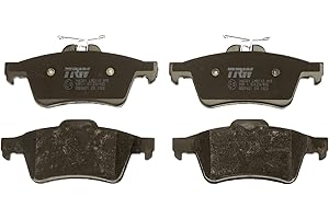 TRW GDB1621 Plaquettes de Frein Kit de 4 pour Peugeot 3008 MONOSPACE (0U_) 2009-2017 Essieu Arrière et Autres Véhicules
