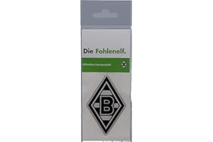 Borussia Mönchengladbach Sticker Resin Sticker Diamond Black Small | Official Fan Item Foal Shop | 5 x 7 cm | Sticker for Car