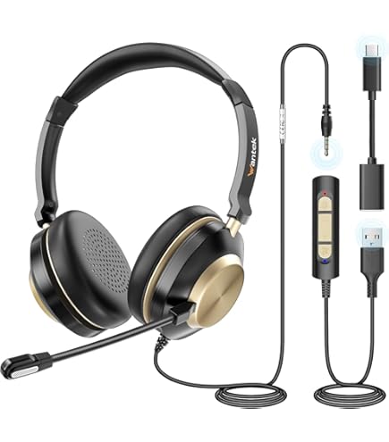 Jabra Evolve2 40, Uc Stereo Casque Avec Fil Arceau Bureau Centre D Appels Usb Type A Noir