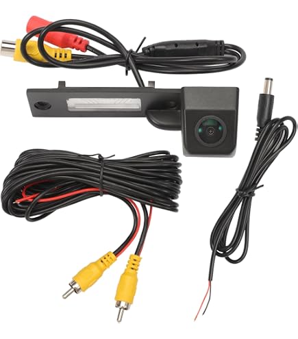 Telecamera Retromarcia CCD Per VW - Compatibile Touran, Tiguan, Passat, Caddy