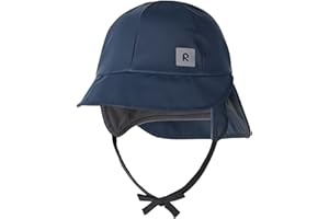 Reima Kinder Regenhut Rainy, wasserdichte Kopfbedeckung mit Ohrenschützer und Reflektoren, Unisex Regenbekleidung für Mädchen und Jungen