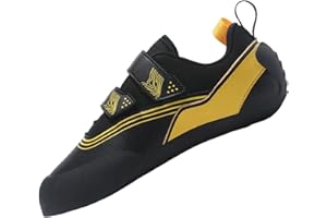 LOCKENSTAB Bouldering Shoes,Men's Climbing Shoes,Climbing Shoes Bouldering,Symmetrical Sole,Grip,Lightweight Non-Slip,Quick On/Off,Fit Adjustability,for Beginners Or for Long and Moderate Ascents