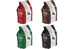 ITALIAN COFFEE FOR ESPRESSO LOVERS Italian Coffee capsules compatible with Nescafe Dolce Gusto machines, Espresso pods (Tasting Bundle, Tot. 64 pods, 4 flavors)