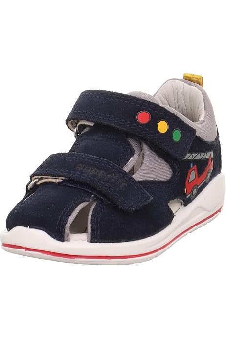 Sandali Superfit Bumblebee Per Bambine E Ragazze - In Pelle Sostenibile, Suola Flessibile A Nido D'ape, Plantare In Pelle