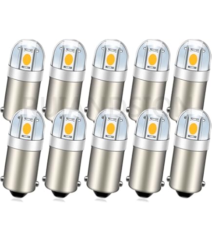 10-20pz BA9S T4W Bianco Freddo 12V 6000K T11 Luce Parcheggio - Foto 12