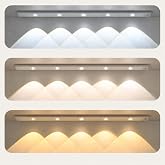 Neo Vista Hareket Sens&ouml;rl&uuml; Slim Led Kabin Armat&uuml;r&uuml; Dekoratif Dim Edilebilir Usb Şarjlı Aydınlatma (Beyaz, 60 CM)