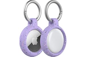 OtterBox AirTags Case, antishock e cadute, protezione Ultra sottile e Rugged per Apple AirTags con moschettone, Mardi Gras
