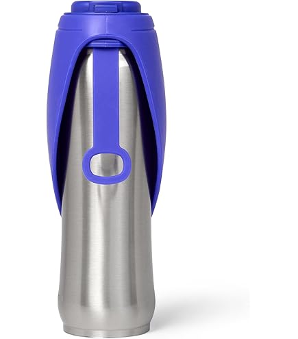 PupFlask grote hondenwaterfles | 800 ml of 1200 ml roestvrij staal | Handige hondenwaterdispenser | Draagbare waterfles voor huisdieren