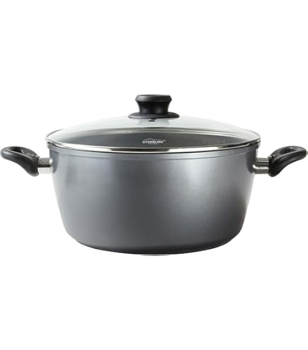 Gastrolux Expert hoge kookpan voor inductie ø 26 cm 6 liter aluminium | Oldenhof Gastrolux Expert hoge kookpan voor inductie ø 26 cm 6 liter aluminium | Oldenhof