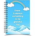 PAMPERBUG Daily Gratitude Journal Diary Notebook for Woman, Men, Kids, Teens, Simple and Easy to Write with 120 pages, Wiro Bound, Portable