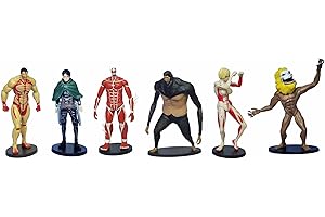 XESAGSNV Attack Titan Statue PVC Collection Gift Statue Anime Model Decoration Set Model (first generation)