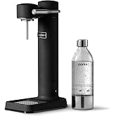 Carbonator Pro Noir Aarke Carbonator Pro - Machine à Soda Design Avec Bouteille Verre Eau Pétillante