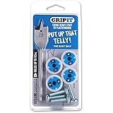 Grip-it TV Bracket Mounting Plasterboard Kit