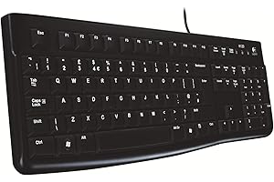 Logitech K120 Tastiera Cablata, Layout ‎Francese Azerty