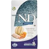 N&D Ocean Kitten Morina Balıklı Karidesli Bal Kabaklı Kavunlu Tam Tahılsız Yavru Kedi Maması 1.5 Kg