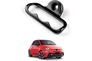 ‎KUNGKIC KUNGKIC für Fiat 500 500e Abarth 595 695 Kofferraum Handgriff Zinklegierung Maßgeschneiderte Innenausstattung für Fahrzeuge