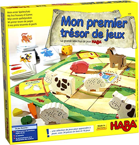 HABA - Mon premier trésor de jeux La grande sélection de jeux HABA, 4686