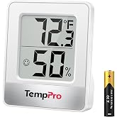 ThermoPro TP49 Mini Dijital Nem &Ouml;l&ccedil;er ve Termometre