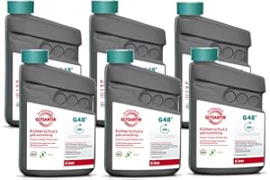 D.LINE GLYSANTIN BASF G48® Ready Mix Premium Motorkühlmittel,6-teiliges Set