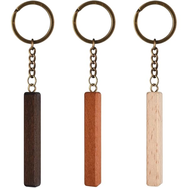 Porte-clés En Bois Naturel Mickey Mouse Surfant - Gravure Laser à La Main - Cadeau Disney Original