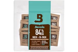 Boveda pour la musique | régulateur d'humidité dans les 2 sens à 84% d'HR pour les bois à anche | taille 8 pour conserver des anches de rechange pendant les concerts | 10 sachets