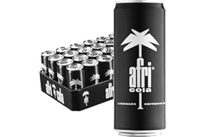 afri cola - erfrischende Cola mit einzigartigem afri-Geschmack - koffeinhaltig - in der praktischen Getränkedose, EINWEG (24 