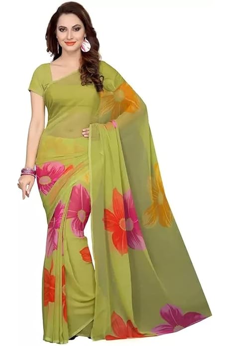 Traditionnelle Indienne Sari Indien Habit Traditionnel Tenue - Main Image