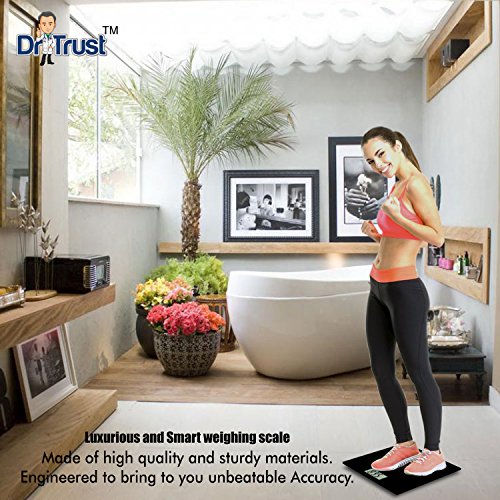 Dr. Trust (USA) Sapphire Weighing Scale (180 Kgs) and Dr Trust Digital thermometer Free - ZGP-02 (Black) RS.1199 (59.00% Off) - Amazon