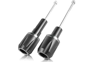 TAZGANTAX Motorcycle Engine Guard Side Protector Frame Slider Falling Protection Anti Crash Pad for Ka-wasaki Ninja650 Z650 Ninja 650 Z 650 (2017-2024) Z650RS Z 650RS Z 650 RS Z-650-RS (2022-2024) (Titanium)